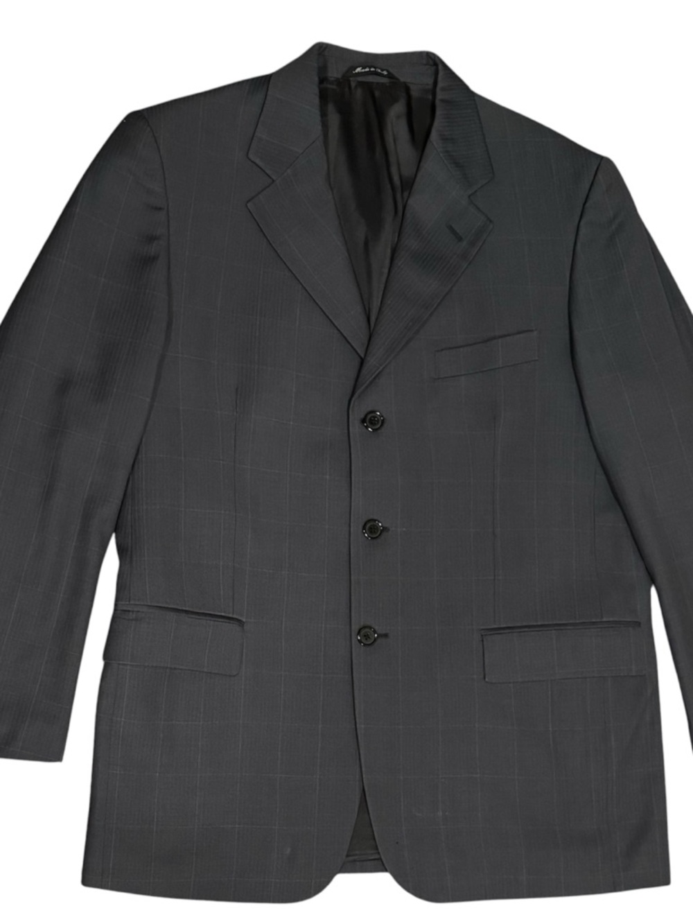 Men’s Italian Wool Blazer – Roberto Villini – Super 100s – Size 42R